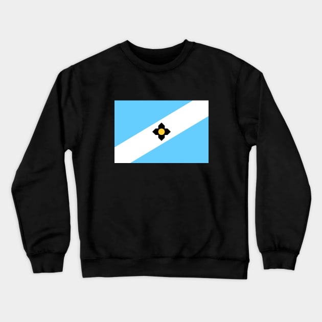 Flag of Madison, Wisconsin Crewneck Sweatshirt by brigadeiro